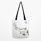 Nyoronyoro Neco Tube - Cat Tube - Tote Bag Gallery Image 2