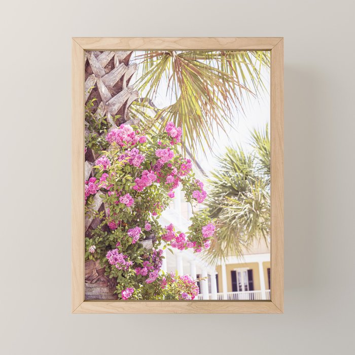 Palmettos and Roses x Charleston South Carolina Photography Mini Art Print Gallery Image 1