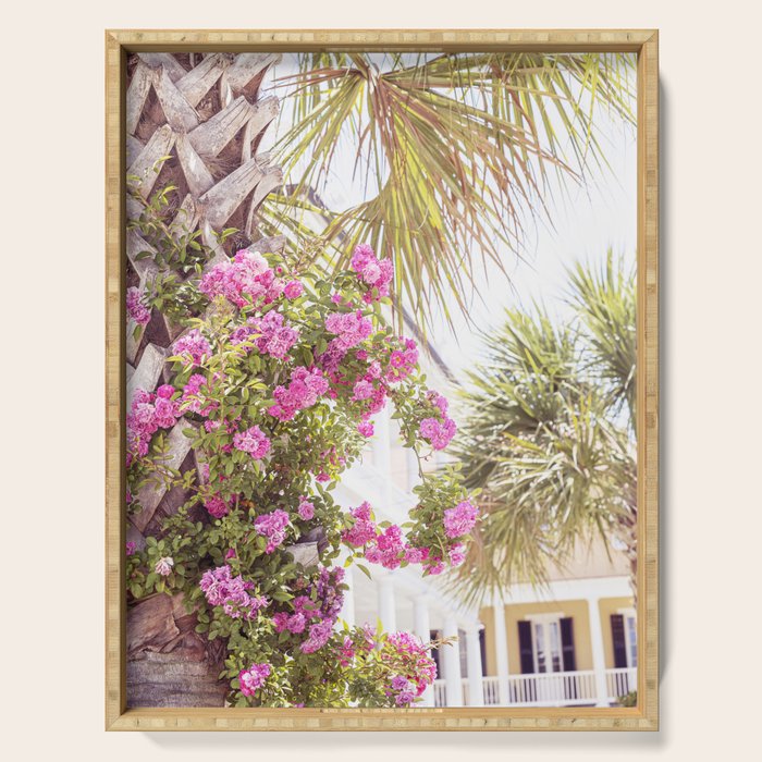 Palmettos and Roses x Charleston South Carolina Photography Serving Tray Gallery Image 1