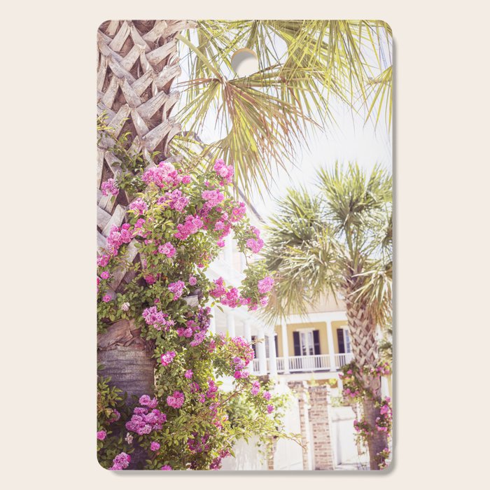 Palmettos and Roses x Charleston South Carolina Photography Cutting Board Gallery Image 1