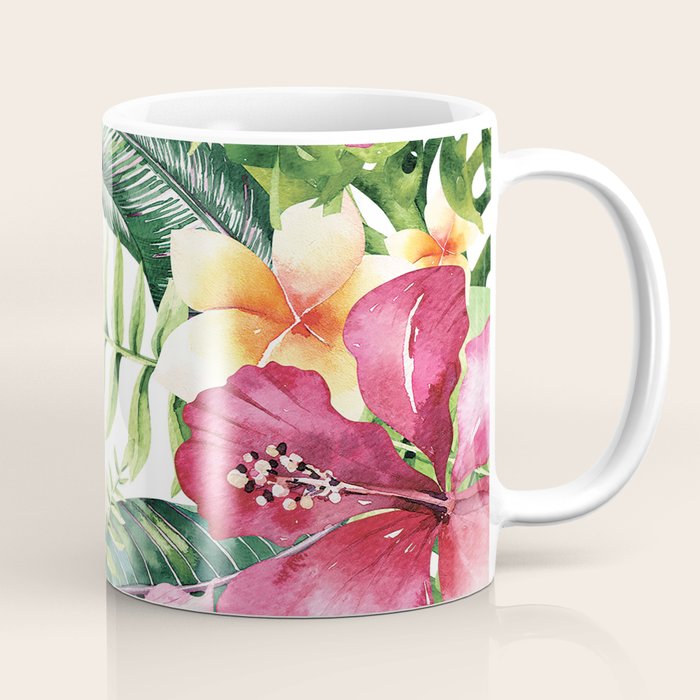 Tropical Botanical Coffee Mug Gallery Image 1