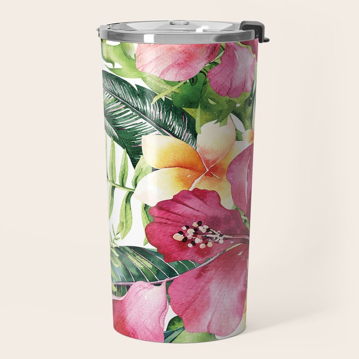 Tropical Botanical Travel Mug Gallery Image 2