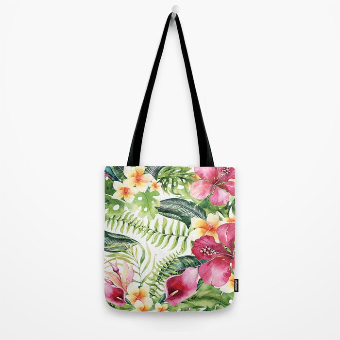 Tropical Botanical Tote Bag Gallery Image 2