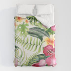 Tropical Botanical Duvet Cover Gallery Image 6