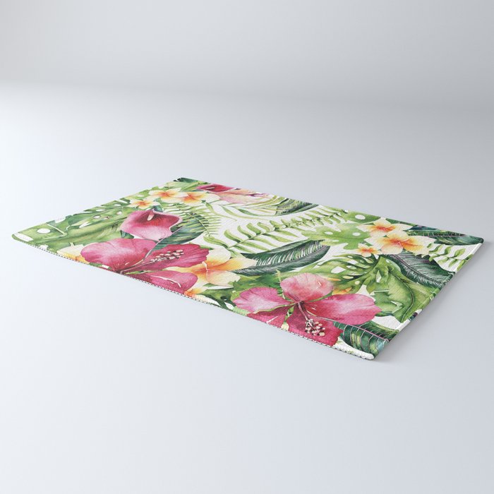 Tropical Botanical Rug Gallery Image 3