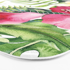 Tropical Botanical Bath Mat Gallery Image 3