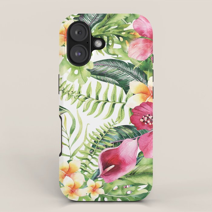 Tropical Botanical iPhone Case Gallery Image 1