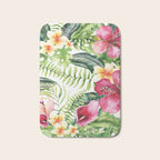 Tropical Botanical Bath Mat Gallery Image 1