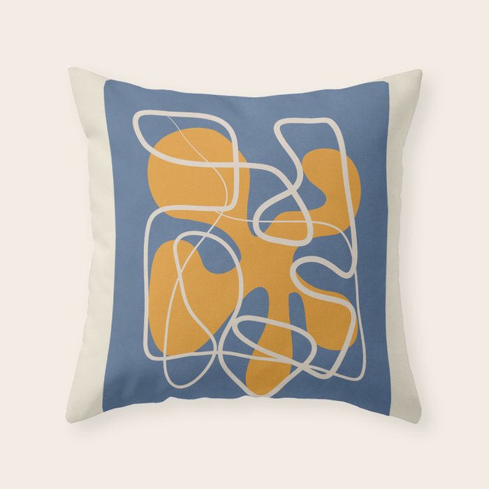 Spatial elegance Throw Pillow Gallery Image 6