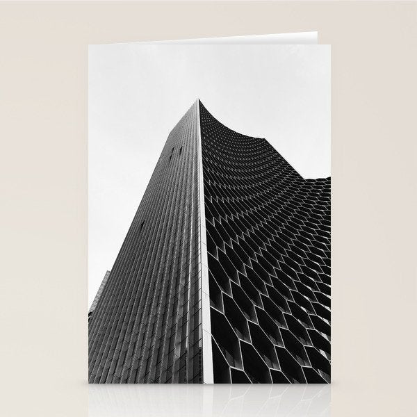 PINNACLE || black and white architecture photography || SINGAPORE Stationery Card Gallery Image 2