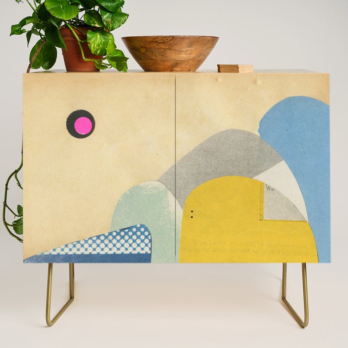 Paper Mountains 4 Credenza Gallery Image 1