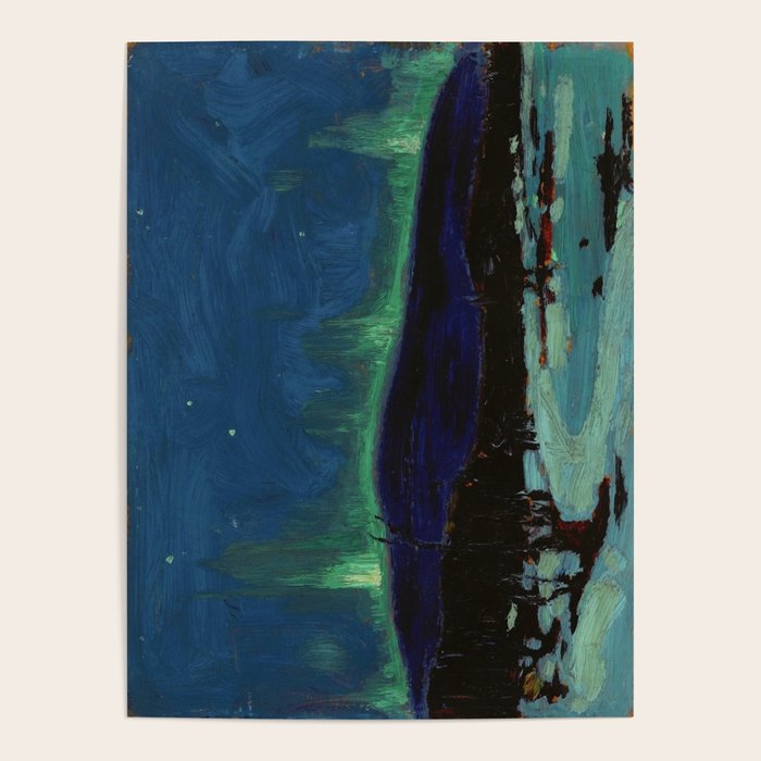 Tom Thomson Northern Lights Canadian Landscape Artist Poster Gallery Image 1