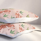 Dancing Tiger (Taupe) Pillow Sham Gallery Image 3