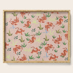 Dancing Tiger (Taupe) Serving Tray Gallery Image 1