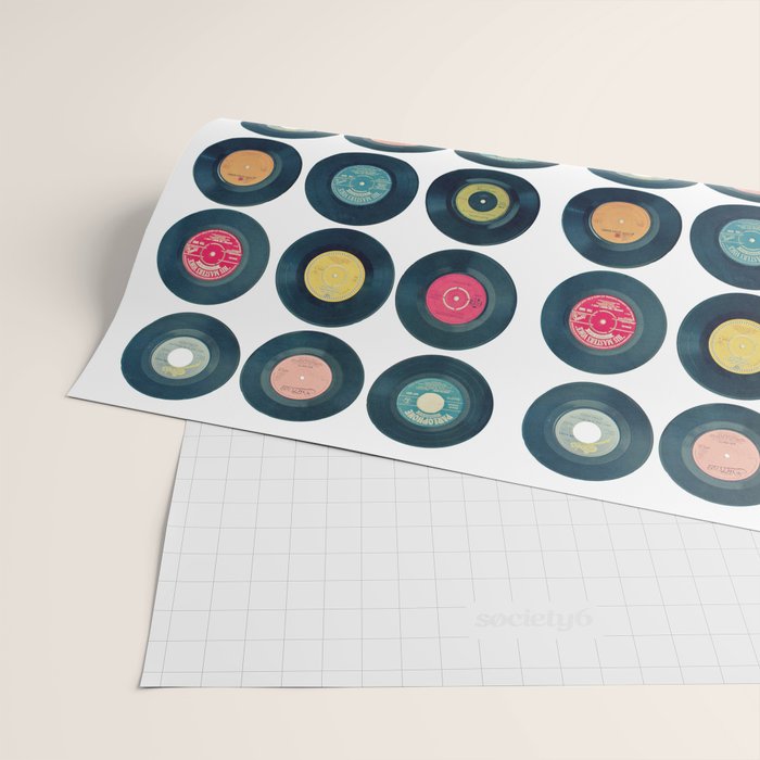 Vinyl Collection Wrapping Paper Gallery Image 2