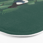 Magpie & Mistletoe Bath Mat Gallery Image 3