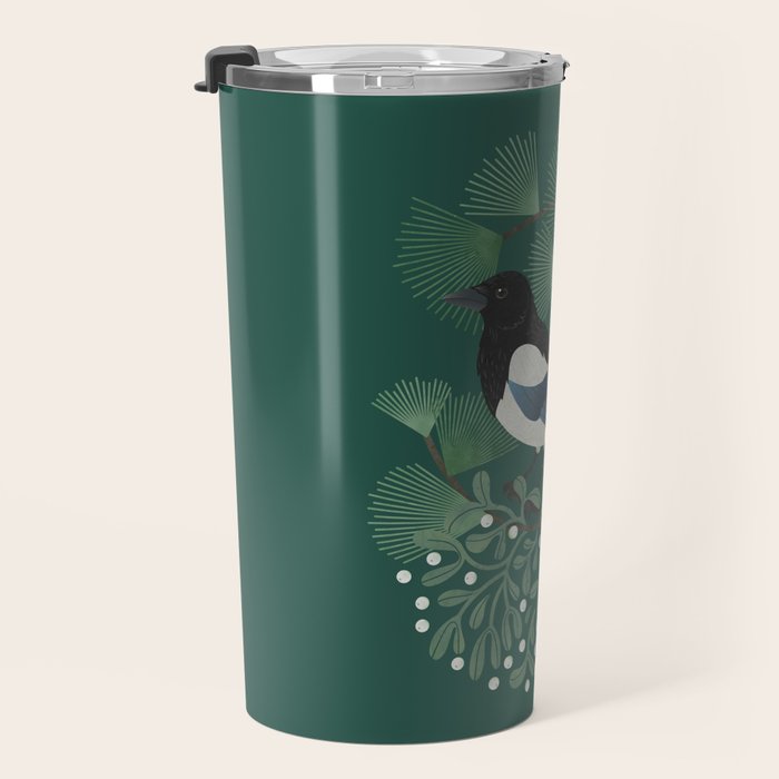 Magpie & Mistletoe Travel Mug Gallery Image 3