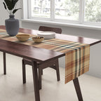 Cozy Autumn Plaid Table Runner Gallery Image 2