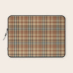 Cozy Autumn Plaid Laptop Sleeve Gallery Image 1