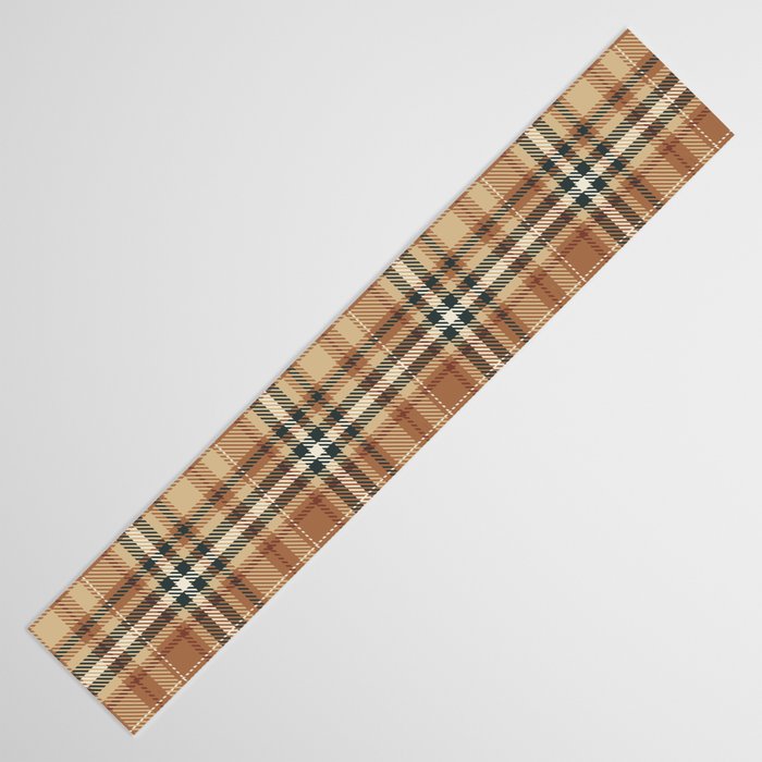 Cozy Autumn Plaid Table Runner Gallery Image 3