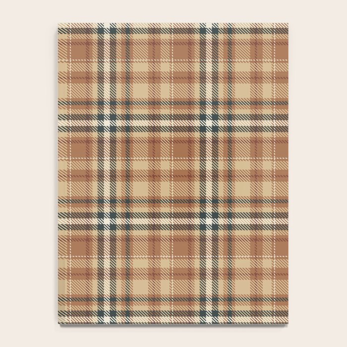 Cozy Autumn Plaid Notebook Gallery Image 4