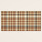 Cozy Autumn Plaid Desk Mat Gallery Image 3