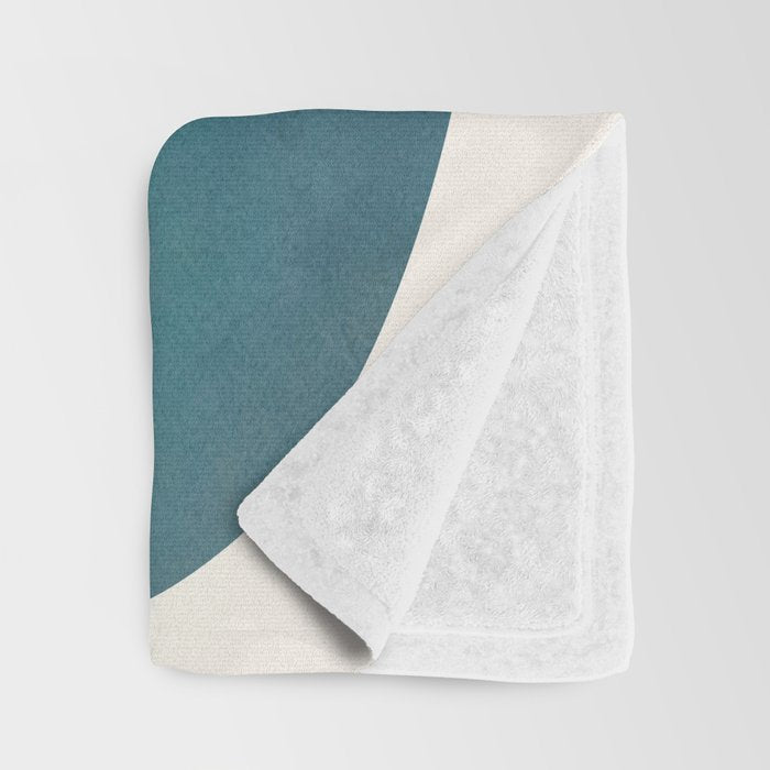Minimal Abstract Shapes No.42 Throw Blanket Gallery Image 3