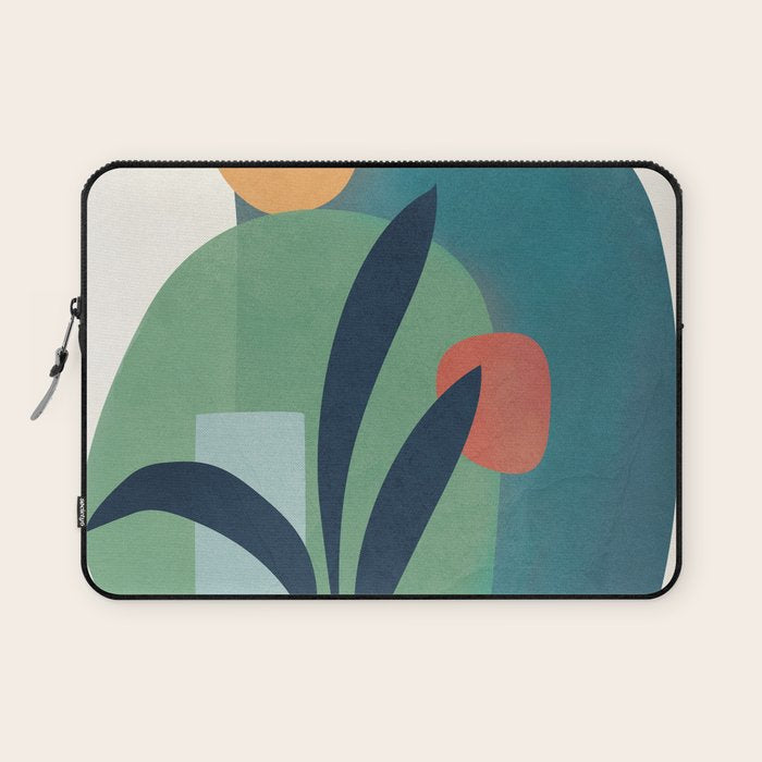 Minimal Abstract Shapes No.42 Laptop Sleeve Gallery Image 1