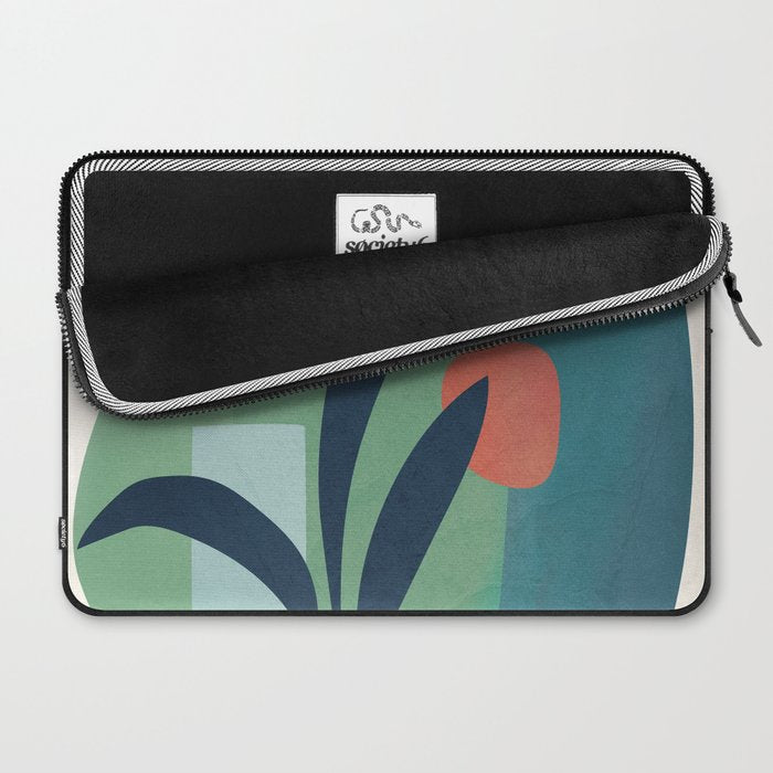 Minimal Abstract Shapes No.42 Laptop Sleeve Gallery Image 2