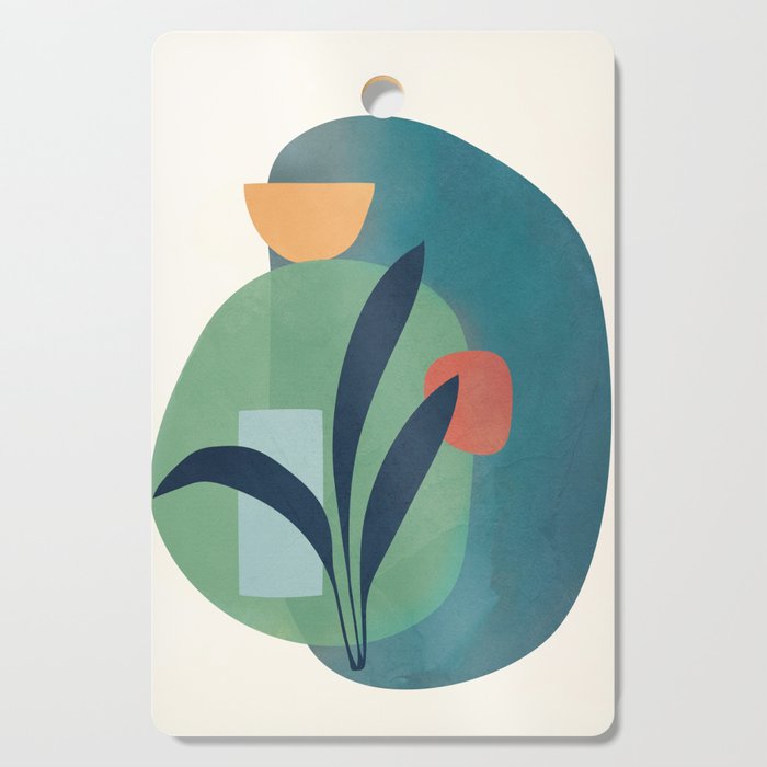 Minimal Abstract Shapes No.42 Cutting Board Gallery Image 1