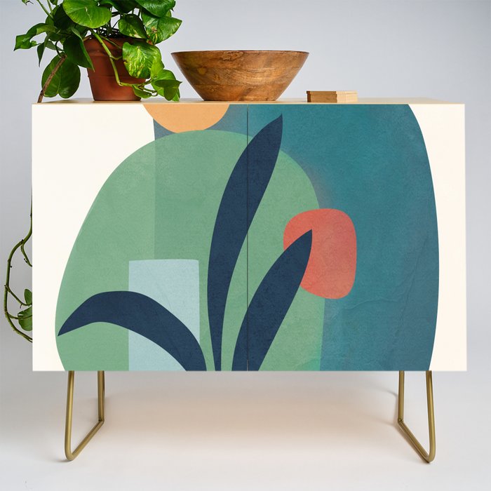 Minimal Abstract Shapes No.42 Credenza Gallery Image 1