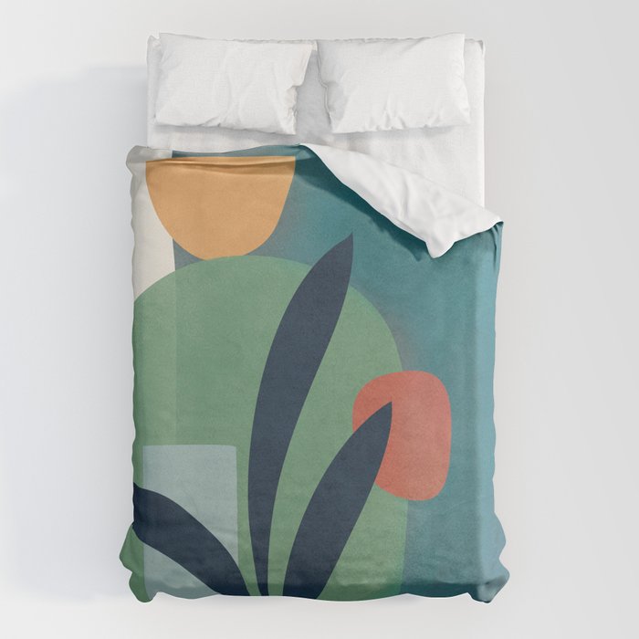 Minimal Abstract Shapes No.42 Duvet Cover Gallery Image 6