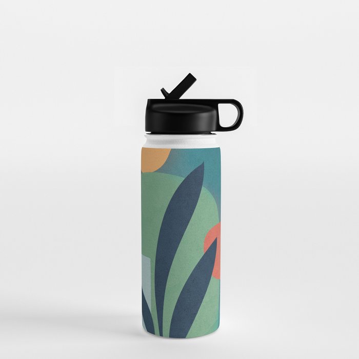 Minimal Abstract Shapes No.42 Water Bottle Gallery Image 1