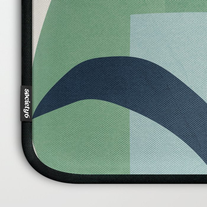 Minimal Abstract Shapes No.42 Laptop Sleeve Gallery Image 3