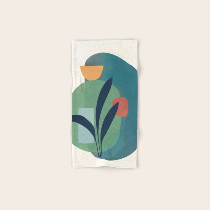 Minimal Abstract Shapes No.42 Bath Towel Gallery Image 1