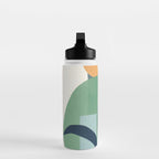 Minimal Abstract Shapes No.42 Water Bottle Gallery Image 3