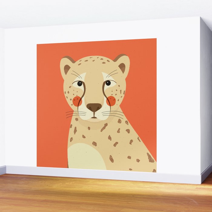 Cheetah, Animal Portrait Wall Mural Gallery Image 2