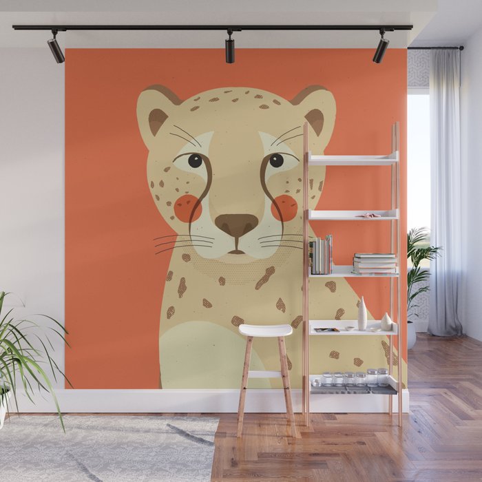 Cheetah, Animal Portrait Wall Mural Gallery Image 1