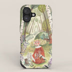 Kids Fairytale Folktale The forest of Lilacs  iPhone Case Gallery Image 1