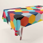 Eclectic Tiles | Mid Century Pattern Tablecloth Gallery Image 1