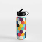Eclectic Tiles | Mid Century Pattern Water Bottle Gallery Image 1