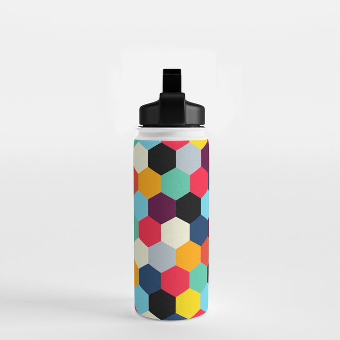 Eclectic Tiles | Mid Century Pattern Water Bottle Gallery Image 2