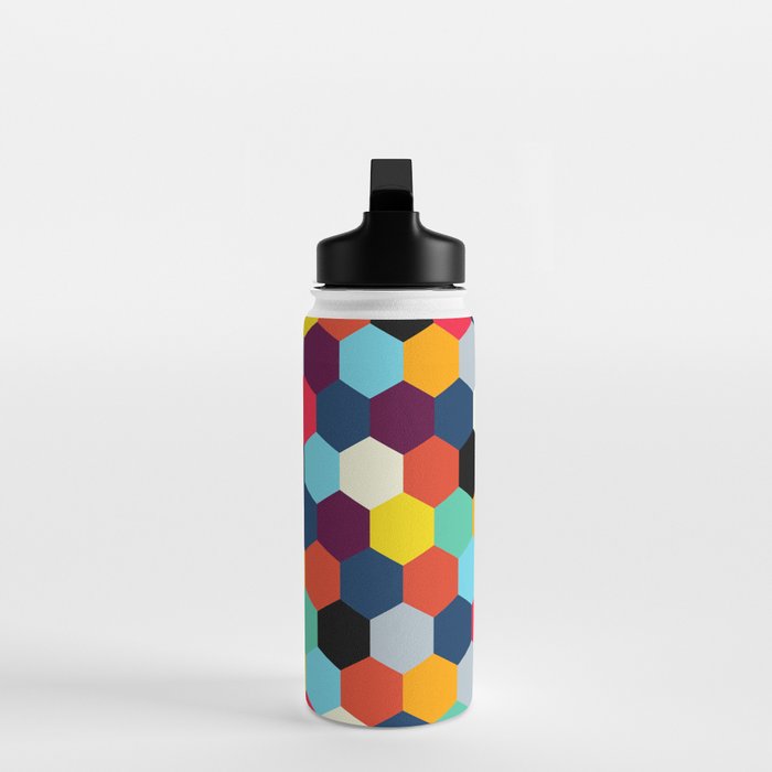 Eclectic Tiles | Mid Century Pattern Water Bottle Gallery Image 3