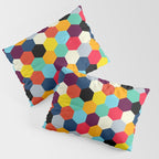 Eclectic Tiles | Mid Century Pattern Pillow Sham Gallery Image 3