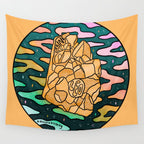 Leo Crystal Wall Tapestry Gallery Image 4