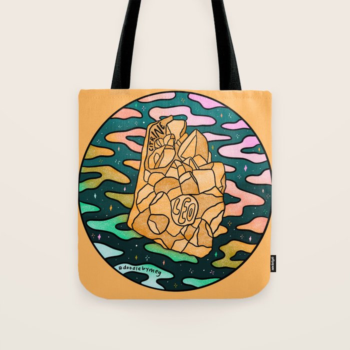 Leo Crystal Tote Bag Gallery Image 1