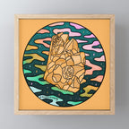 Leo Crystal Mini Art Print Gallery Image 1