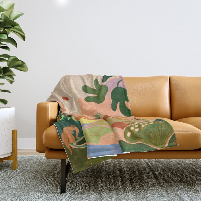 Lost in Paradise Throw Blanket Gallery Image 1