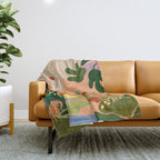 Lost in Paradise Throw Blanket Gallery Image 1