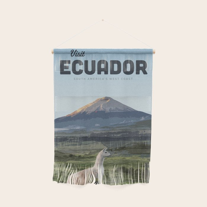 Visit Ecuador  Wall Hanging Gallery Image 1
